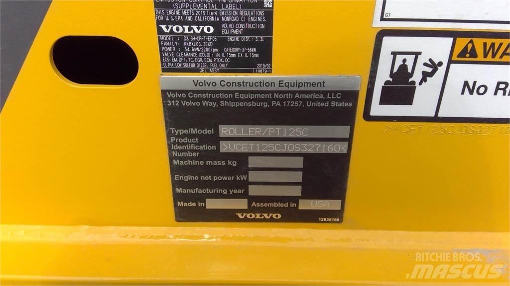 Volvo PT125C Tromle med luftdæk