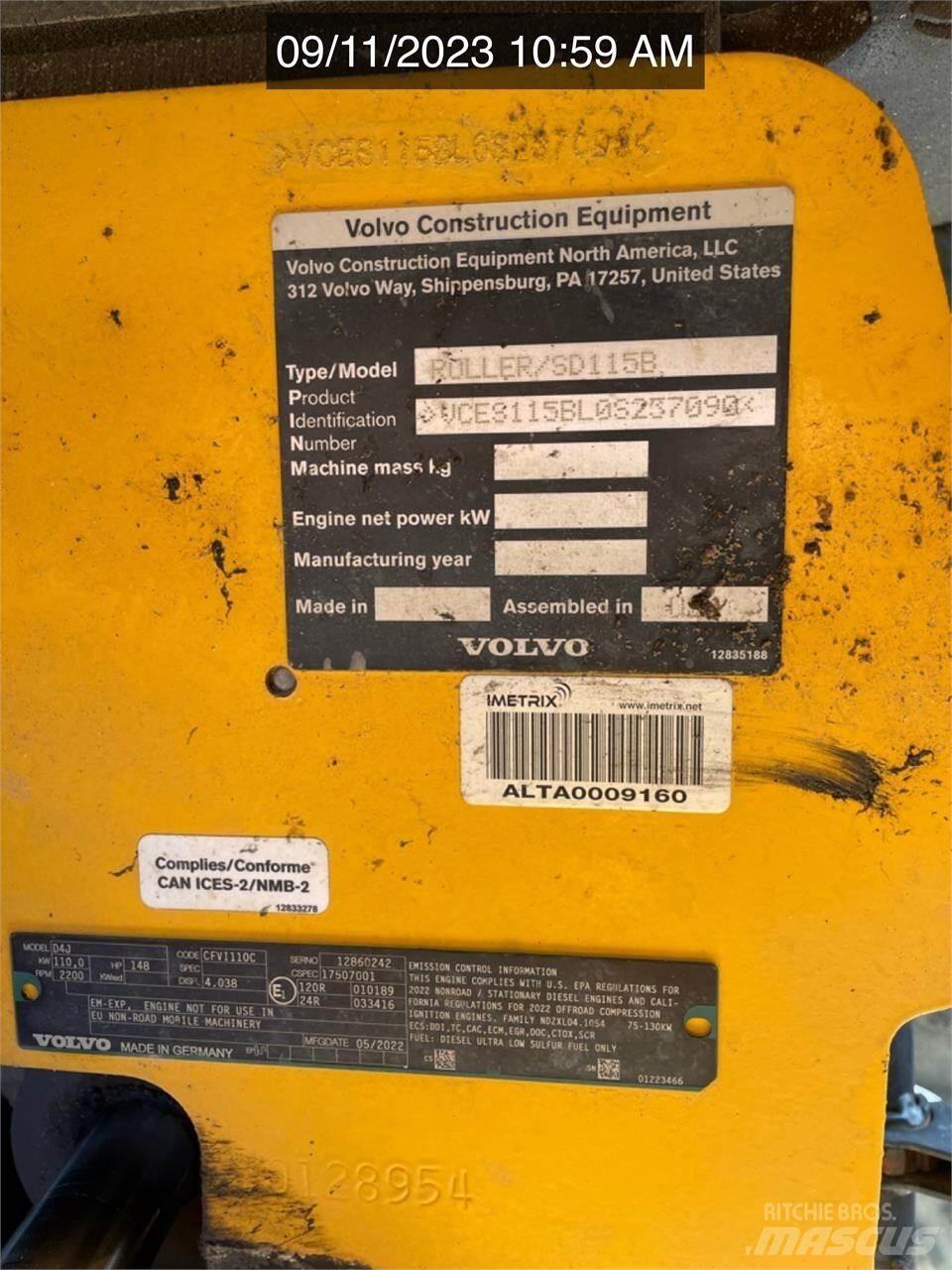 Volvo SD115B Tvilling tromle