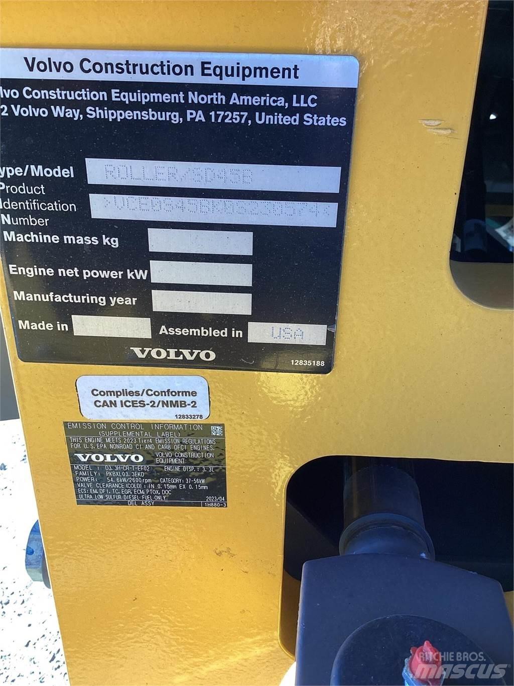 Volvo SD45B Tvilling tromle