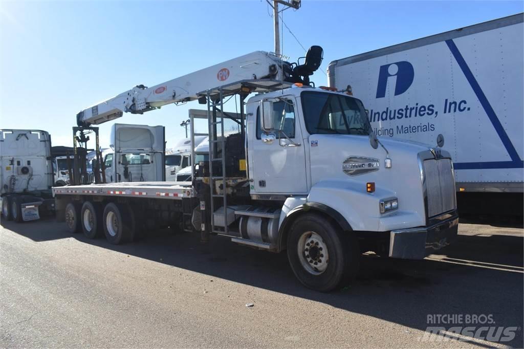 Western Star 4900 Lastbil med kran