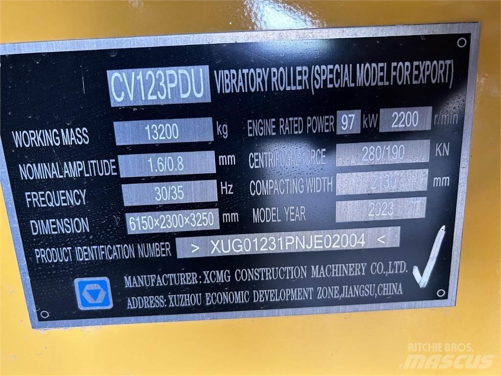 XCMG CV123PDU Tvilling tromle