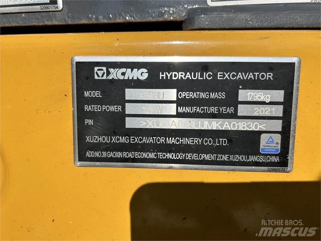 XCMG XE18U Minigravemaskiner
