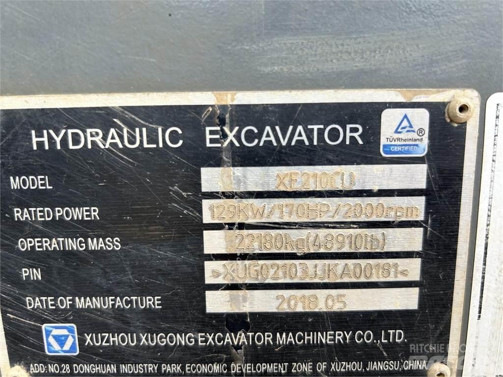 XCMG XE210CU Gravemaskiner på larvebånd
