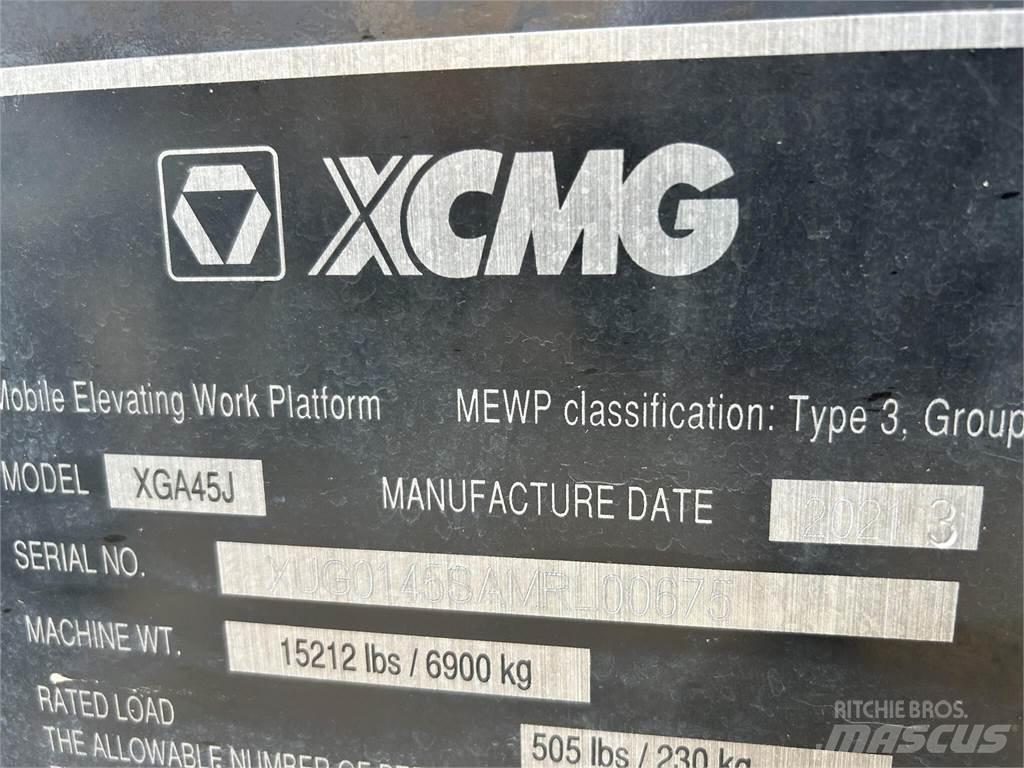 XCMG XGA45J Bomlifte med knækarm
