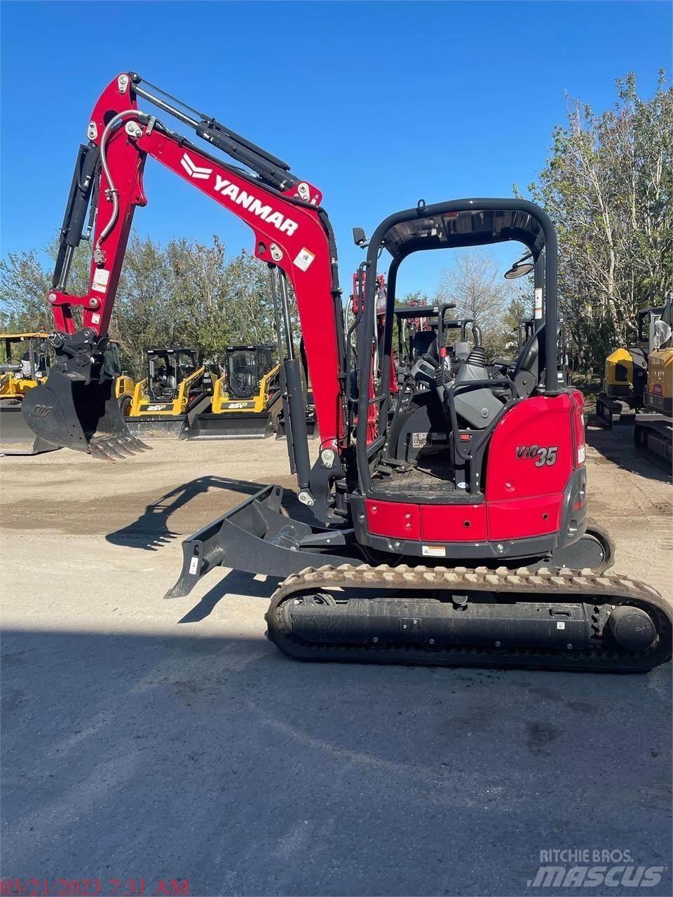 Yanmar VIO35-6A Minigravemaskiner