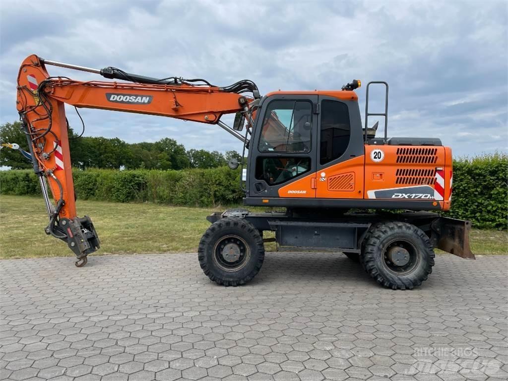 Doosan DX170W-5 Gravemaskiner på hjul