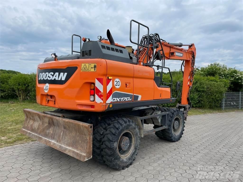 Doosan DX170W-5 Gravemaskiner på hjul