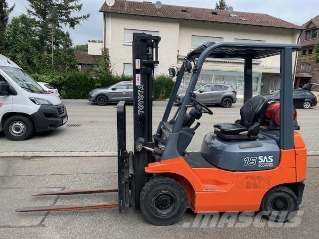 Toyota 42-7FGF15 LPG gaffeltrucks