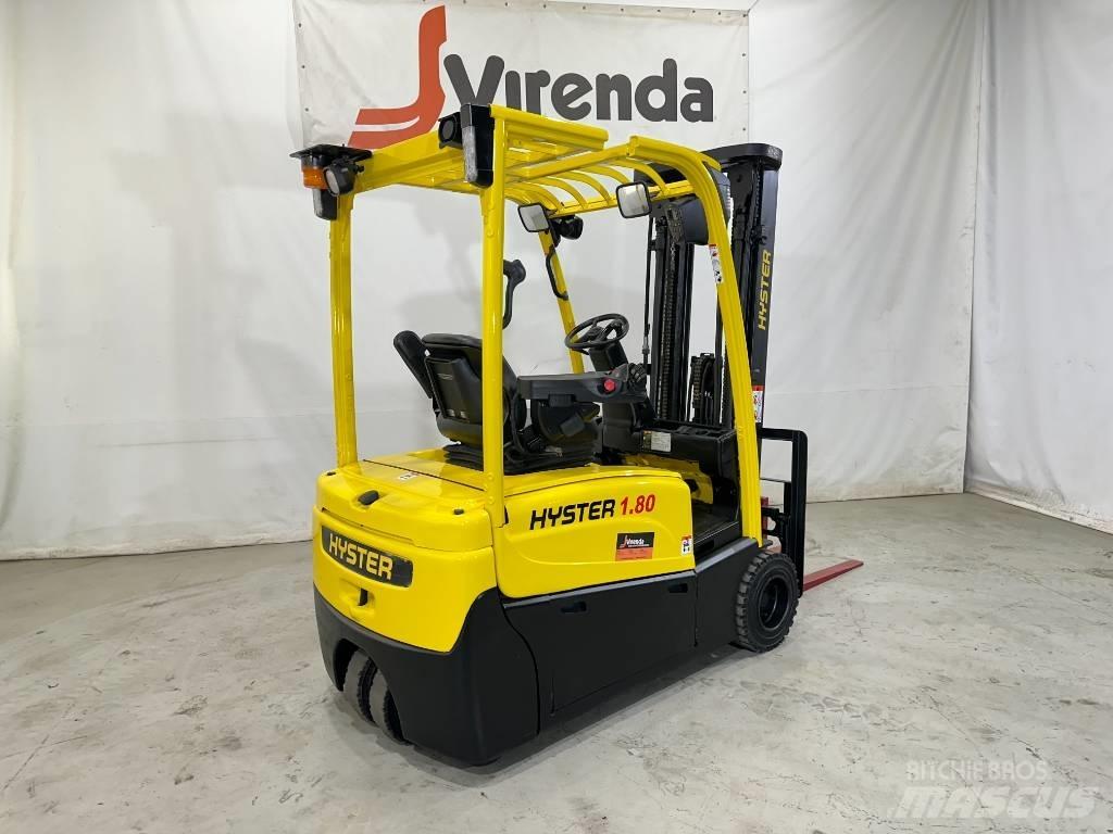 Hyster J1.8XNT LWB El gaffeltrucks