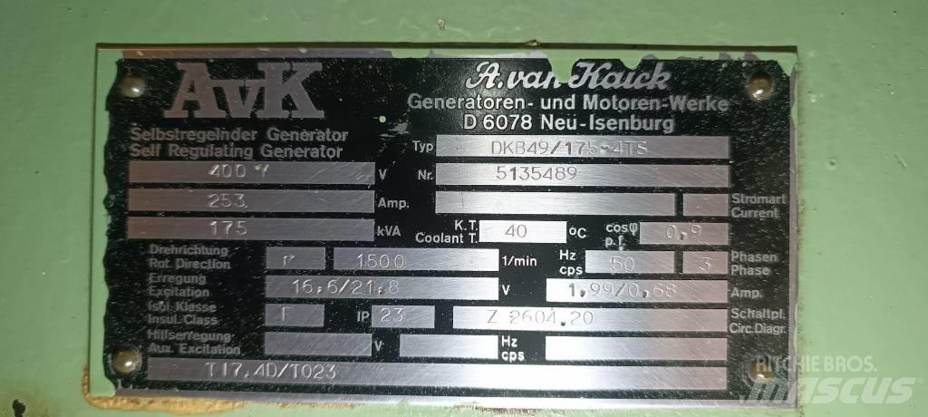 AVK DKB19/175-4TS Andre generatorer