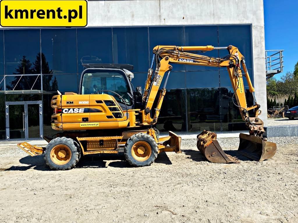 CASE WX 95 Gravemaskiner på hjul