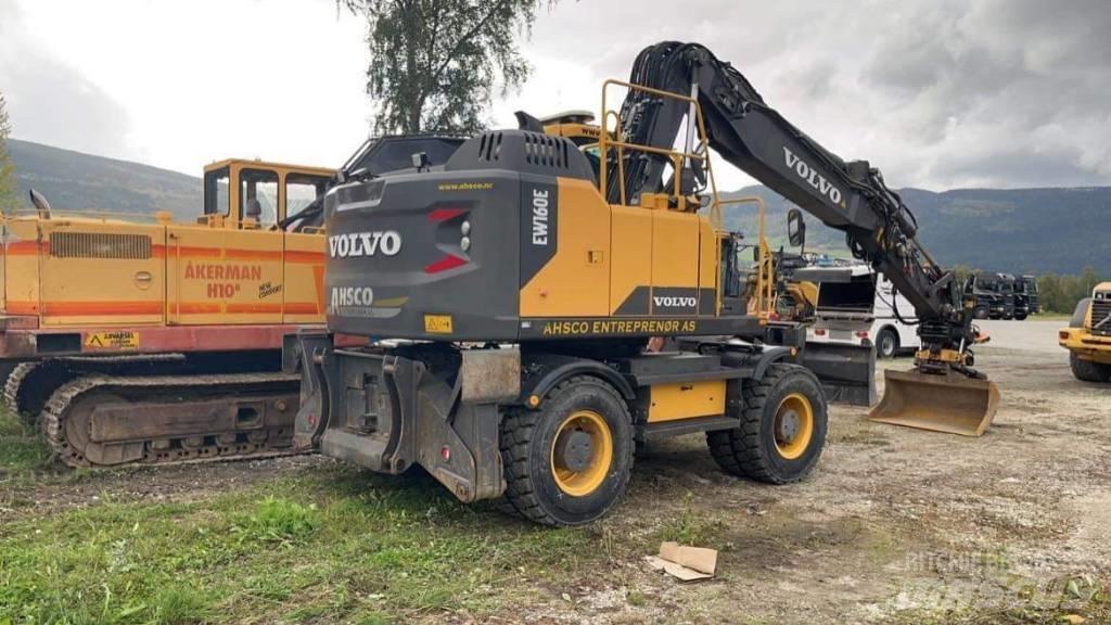Volvo EW 160 E Gravemaskiner på hjul