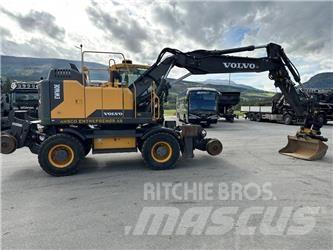 Volvo EW 160 E Gravemaskiner på hjul