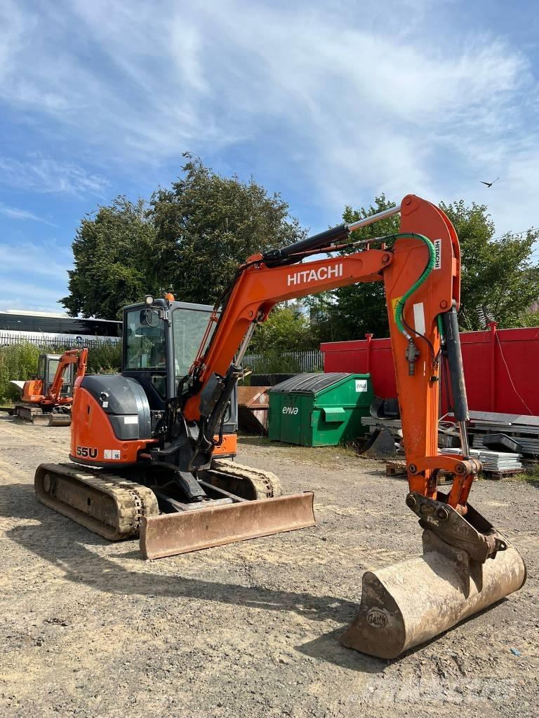 Hitachi ZX 55 U-5 Minigravemaskiner
