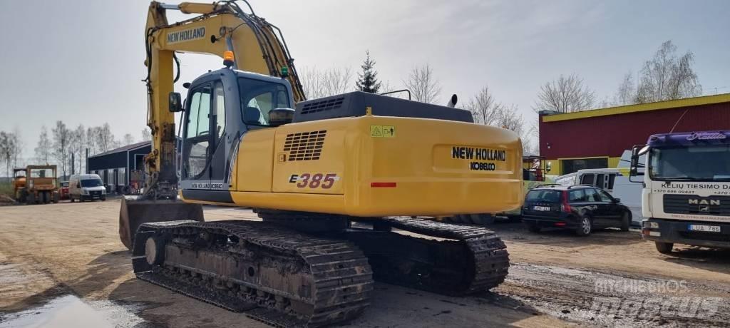 New Holland E 385 Gravemaskiner på larvebånd