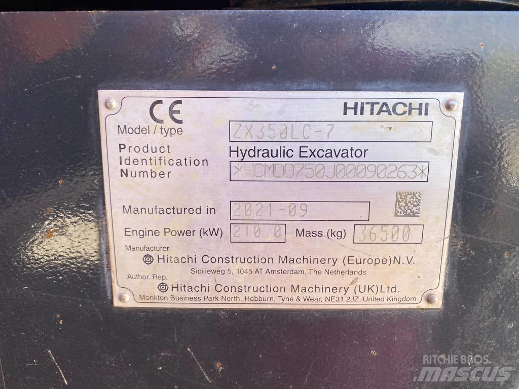 Hitachi ZX 350 LC-6 Gravemaskiner på larvebånd