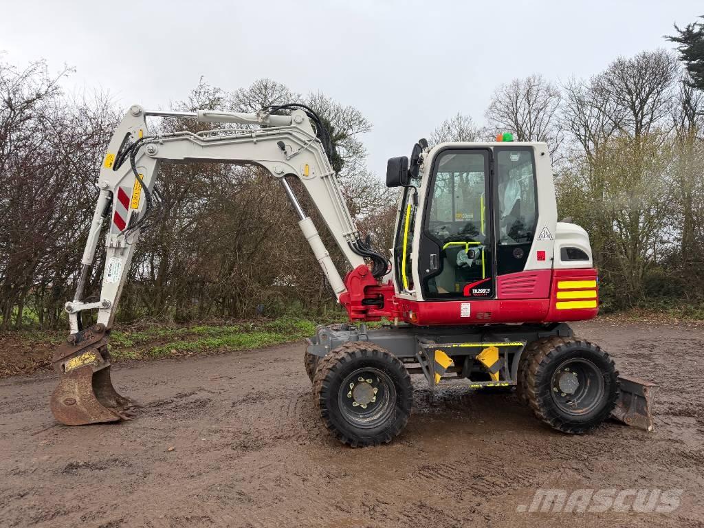 Takeuchi TB 295 W Gravemaskiner på hjul