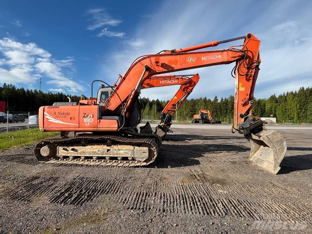 Hitachi ZX180 Gravemaskiner på larvebånd