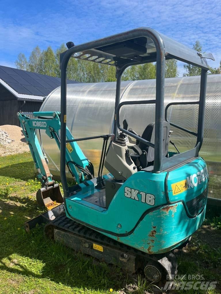 Kobelco SK 16 Minigravemaskiner