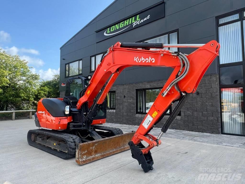 Kubota KX 080-4 Midi-gravemaskiner 7t - 12t