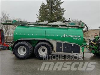 Samson PG 20 Gyllevogne/Slamsugere