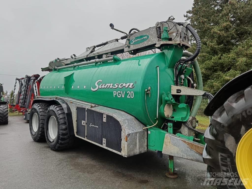 Samson PG 20 Gyllevogne/Slamsugere
