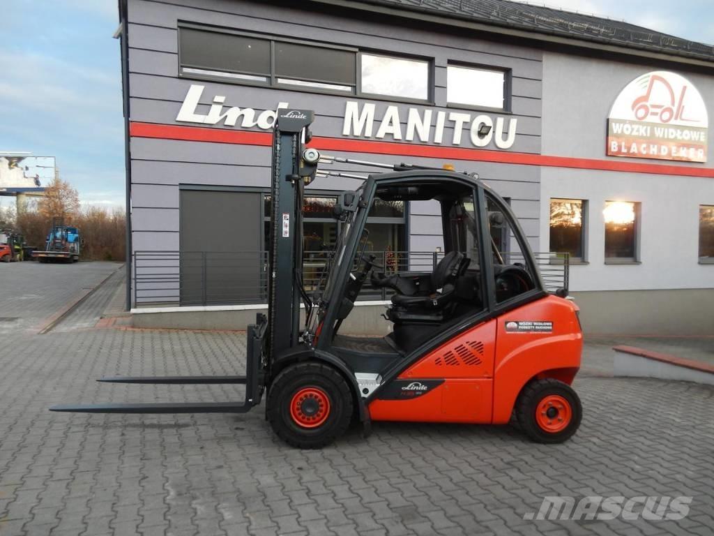 Linde H35T-02 LPG gaffeltrucks