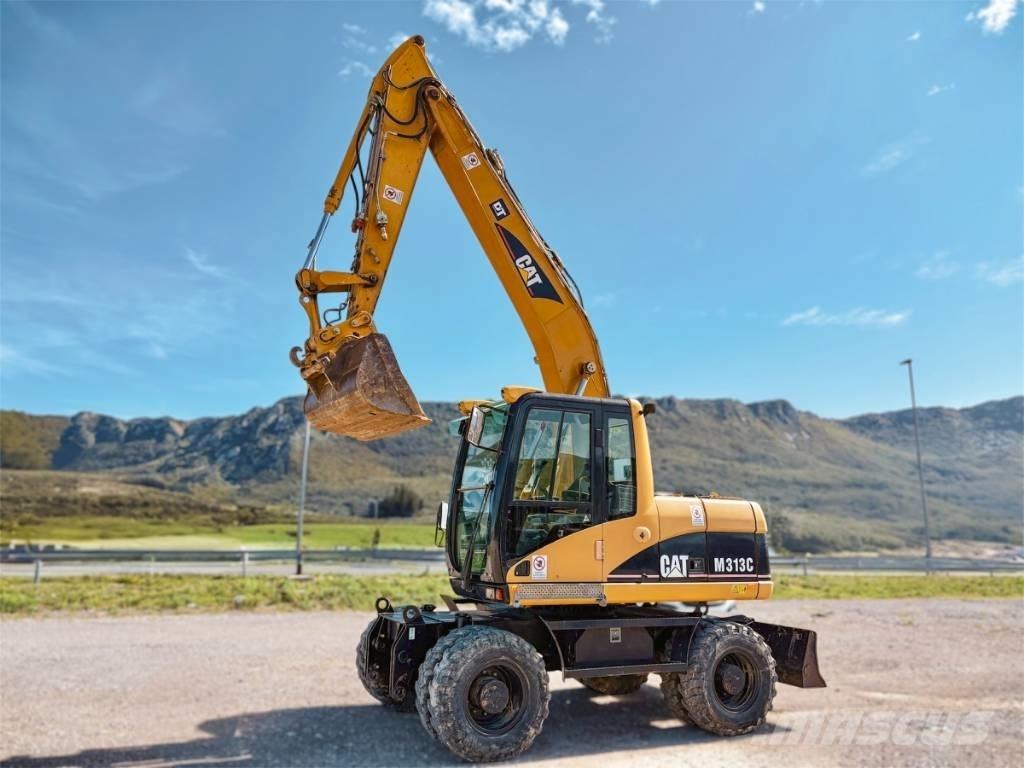 CAT M 313 C Gravemaskiner på hjul