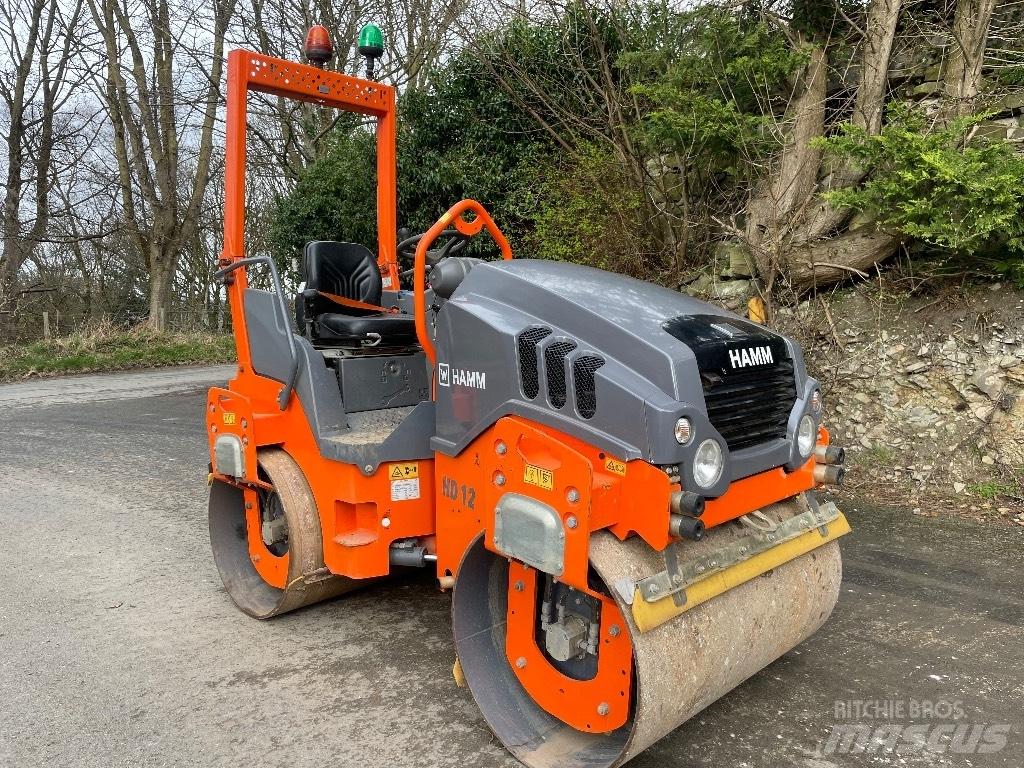 Hamm HD 12 Tvilling tromle