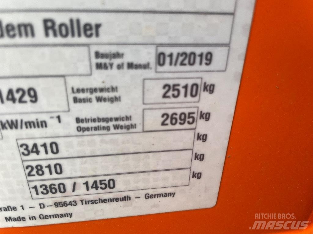 Hamm HD 12 Tvilling tromle