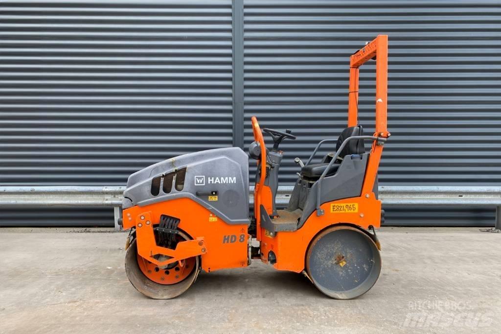 Hamm HD 8 VV Tvilling tromle