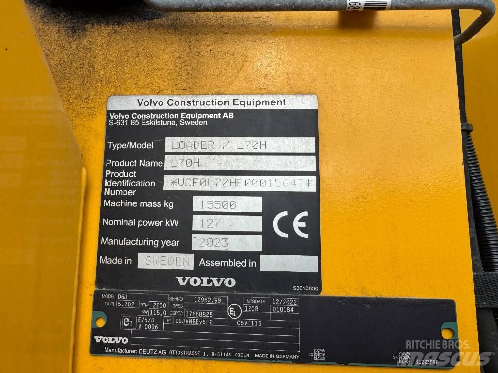 Volvo L 70 H Læssemaskiner på hjul