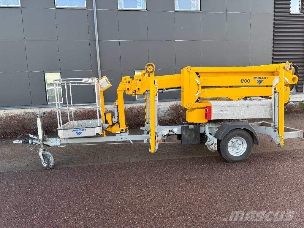 Omme 1700 EXB Trailermonterede lifte