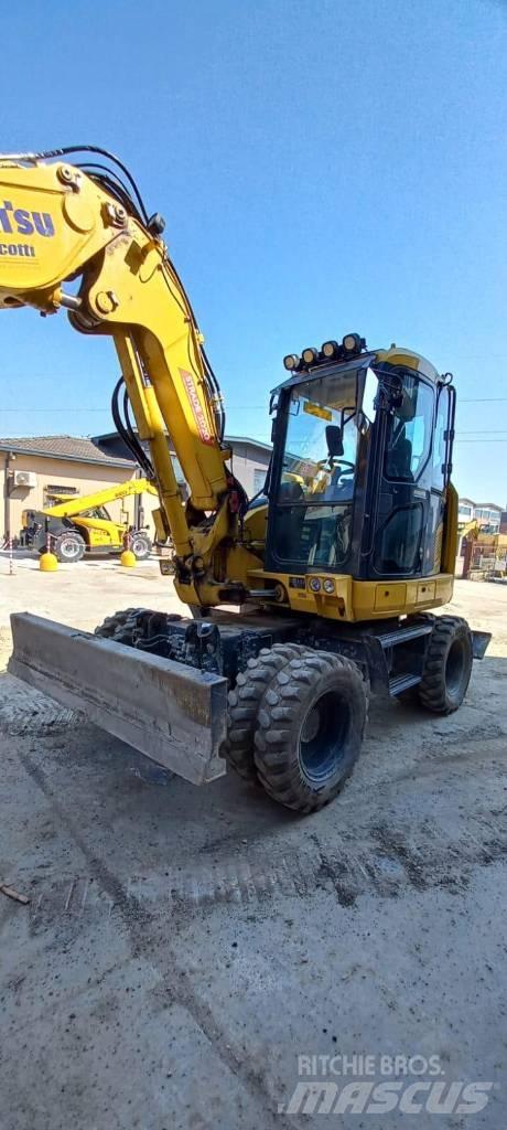 Komatsu PW98 MR-11 Gravemaskiner på hjul