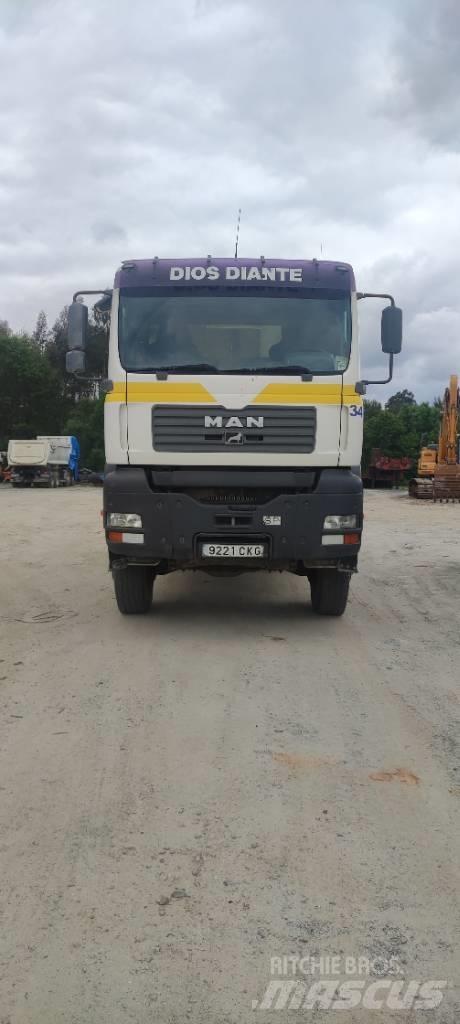 MAN TG 33.410A Lastbiler med tip