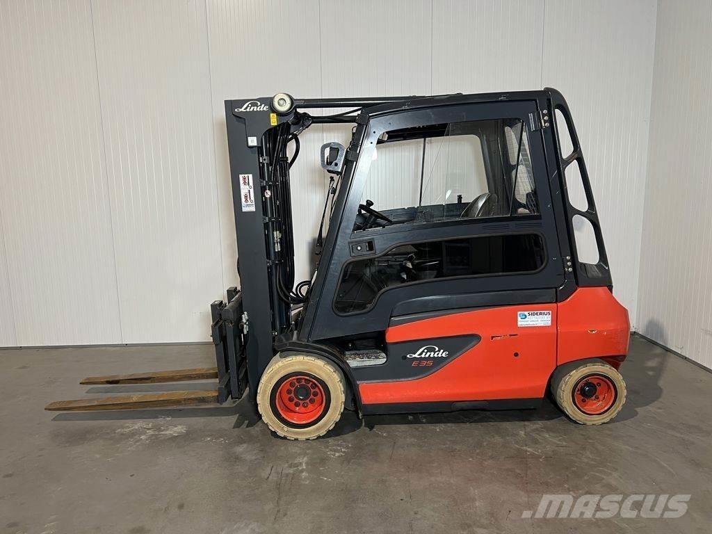 Linde E35L-01 El gaffeltrucks