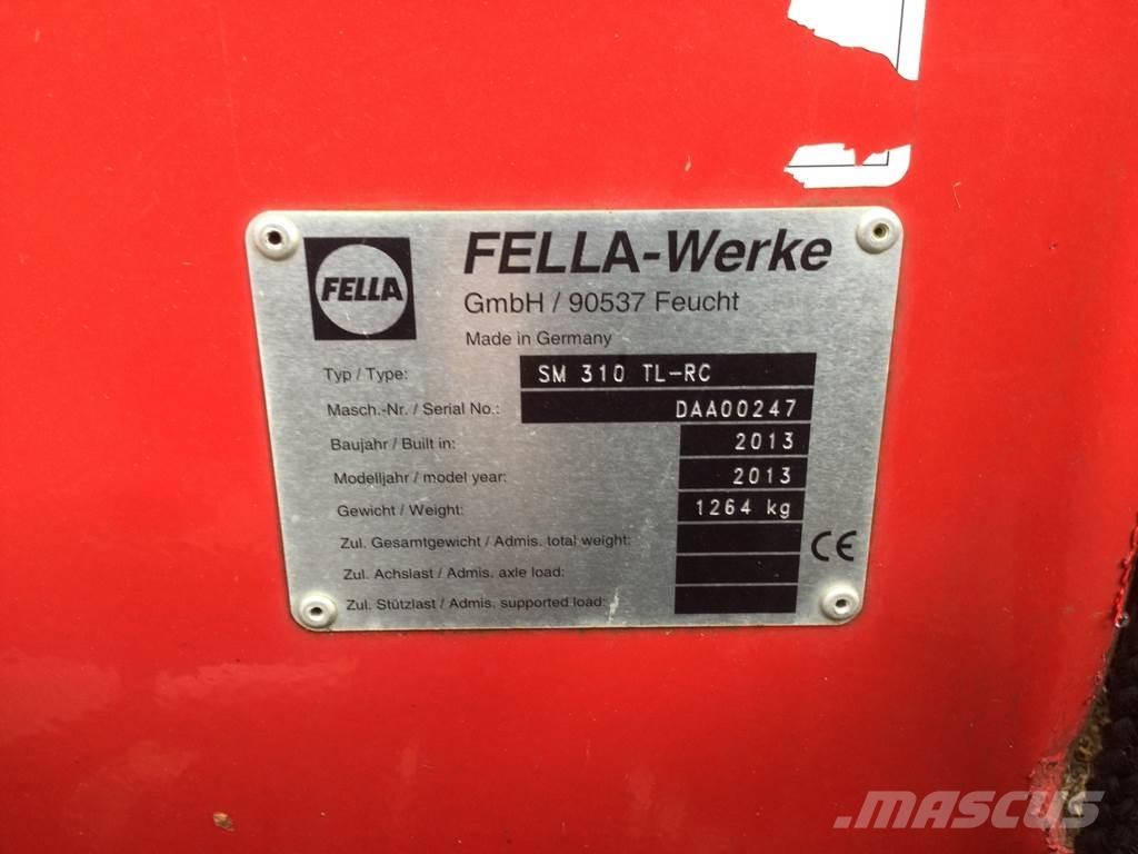 Fella SM 310 TL RC Monterede og efterspændte slåmaskiner