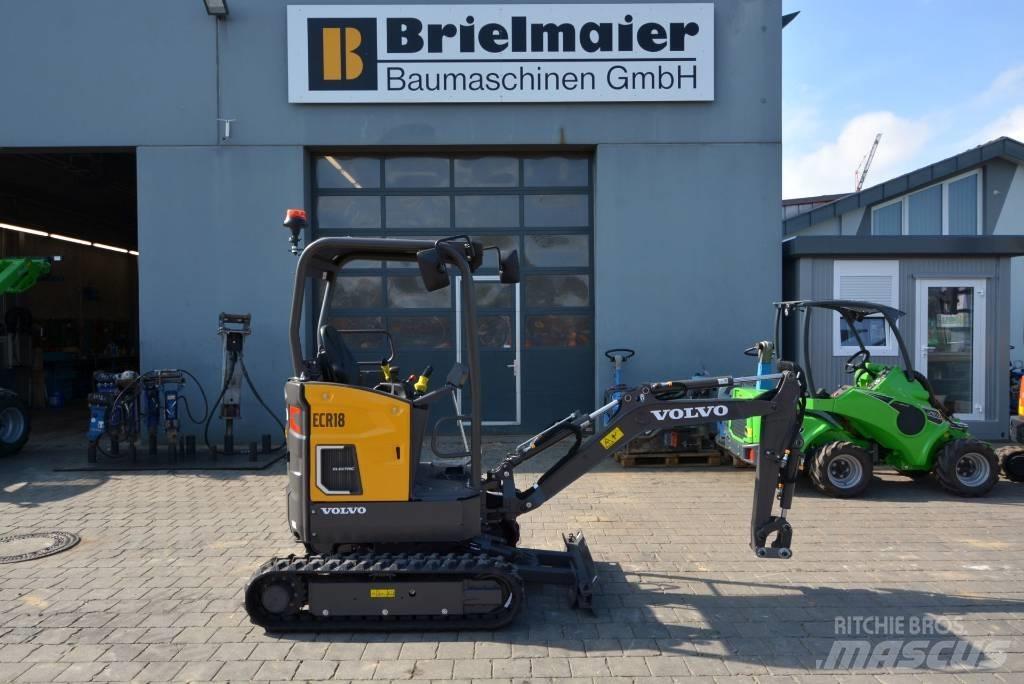 Volvo ECR18 electric Minigravemaskiner