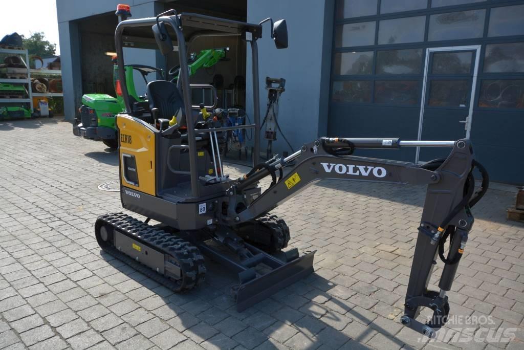 Volvo ECR18 electric Minigravemaskiner