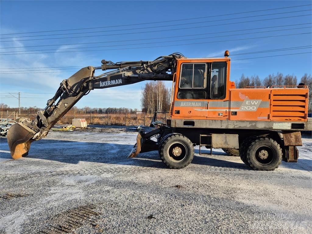 Åkerman EW 200 Gravemaskiner på hjul
