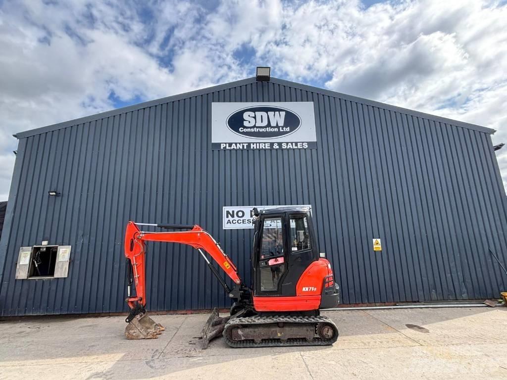 Kubota KX 71-3 Minigravemaskiner
