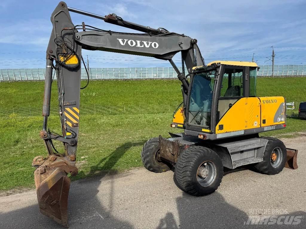 Volvo EW140 Gravemaskiner på hjul