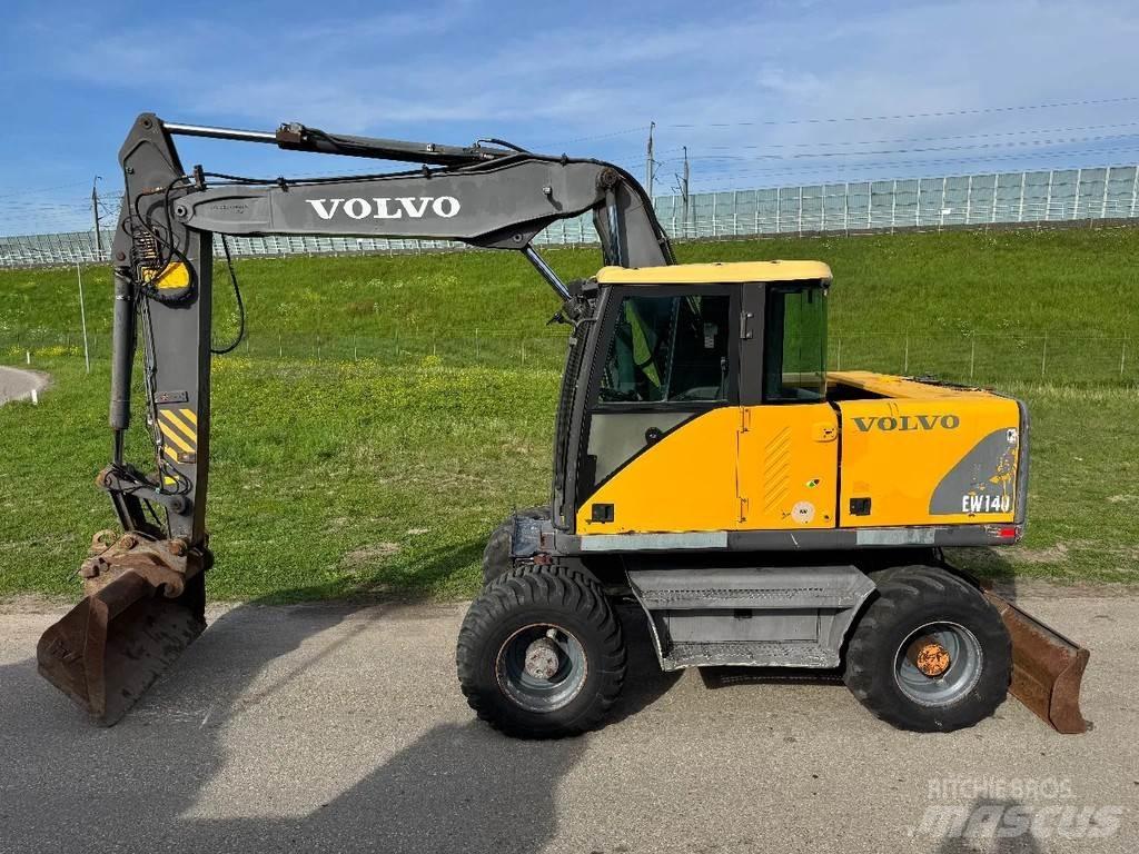 Volvo EW140 Gravemaskiner på hjul