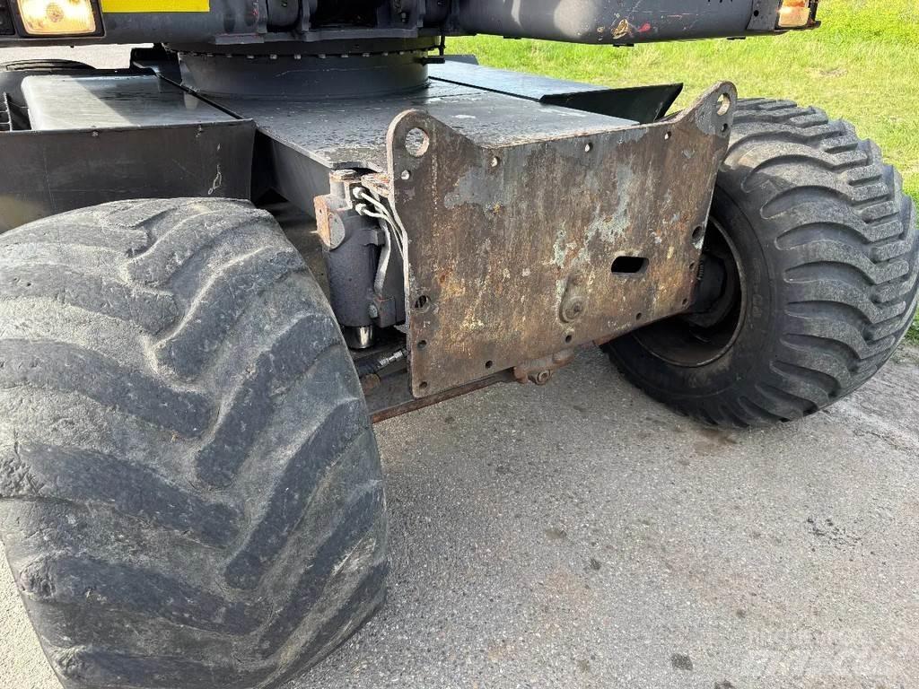 Volvo EW140 Gravemaskiner på hjul