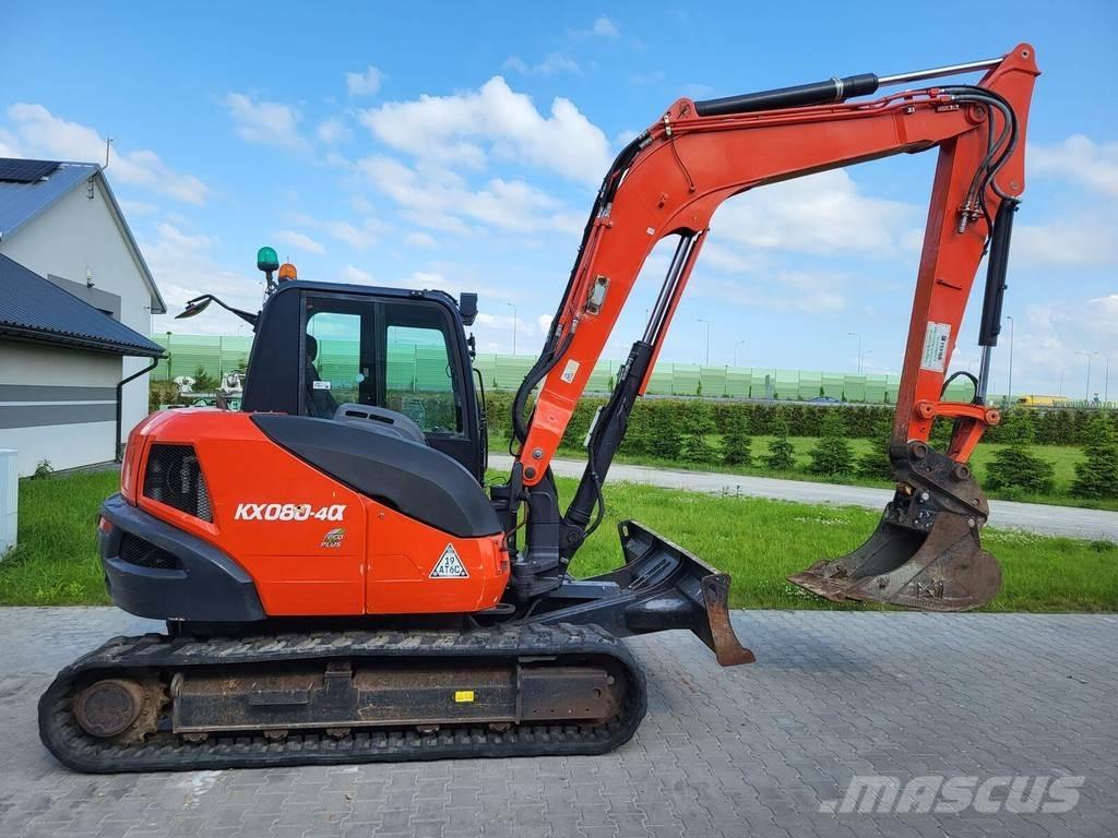 Kubota KX080-40 Gravemaskiner på larvebånd