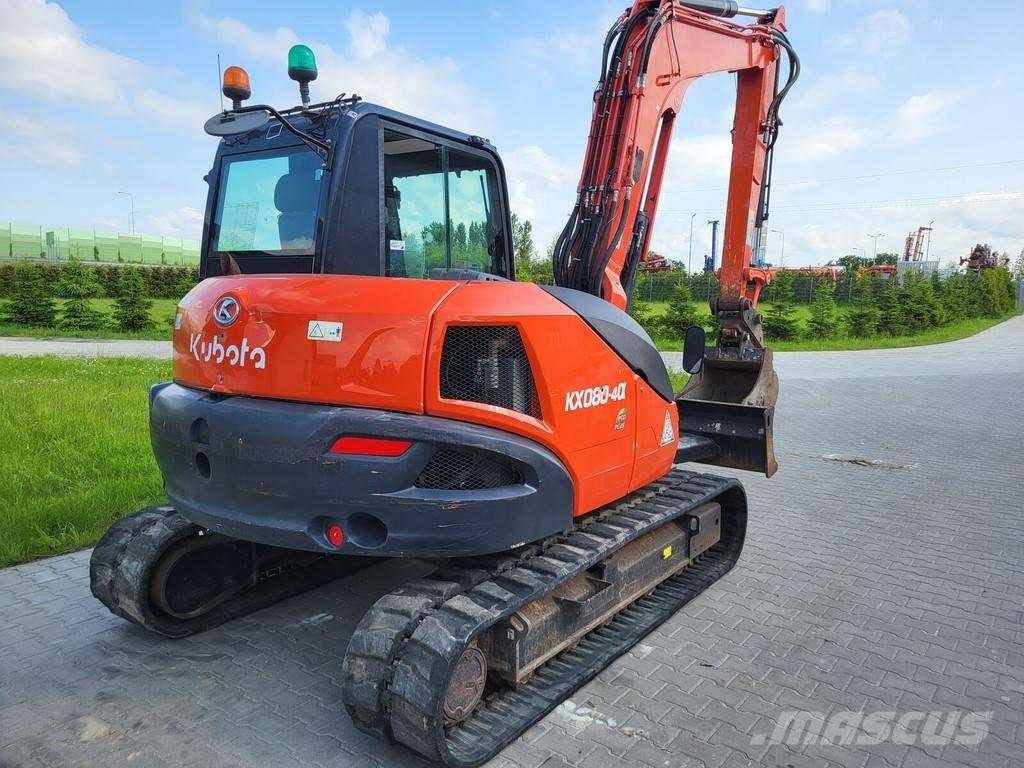 Kubota KX080-40 Gravemaskiner på larvebånd