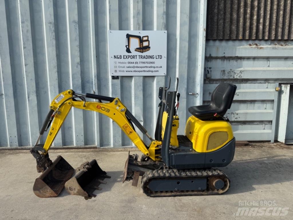 Wacker Neuson 803 Minigravemaskiner