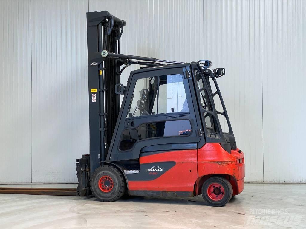 Linde E30-01 El gaffeltrucks