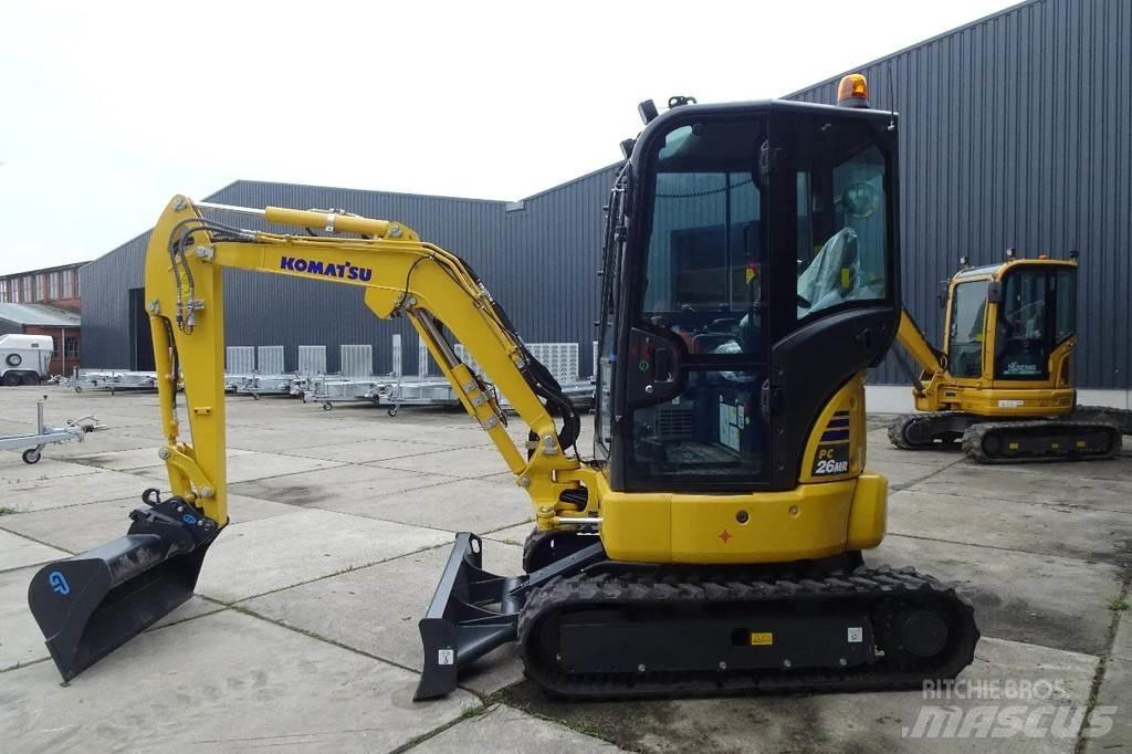 Komatsu PC26MR Gravemaskiner på larvebånd