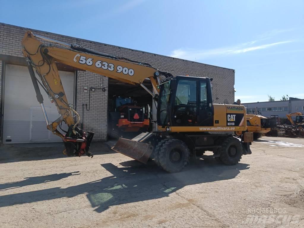 CAT M 315 D Gravemaskiner på hjul